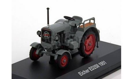 Eicher ED 25/II ( Traktor 1951 ) grau НЕМЕЦКАЯ новая журналка  Hachette 1:43, масштабная модель трактора, scale43