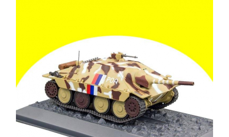 Hetzer РОА Российская Осободительная Армия Власова, с российским флагом 1/43 1:43 танк, масштабные модели бронетехники, IXO