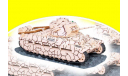 Infantry Tank MK.II Matilda MK.III танк, масштабные модели бронетехники, 1:43, 1/43, IXO