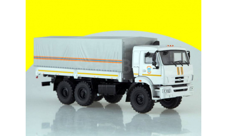 КАМАЗ-43118 бортовой с тентом, МЧС  SSM 1315, масштабная модель, Start Scale Models (SSM), scale43