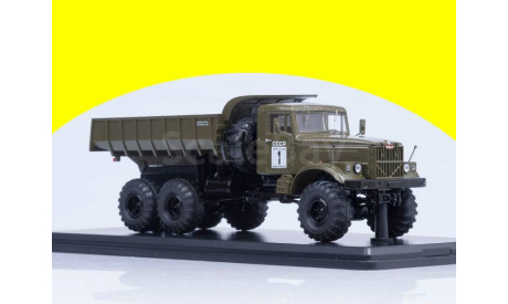 КрАЗ-255Б самосвал 6х6, (хаки) SSM1181, масштабная модель, Start Scale Models (SSM), scale43