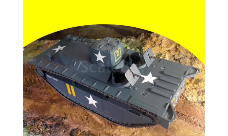 LVT (А)(1) US Army танк, масштабные модели бронетехники, scale43, IXO