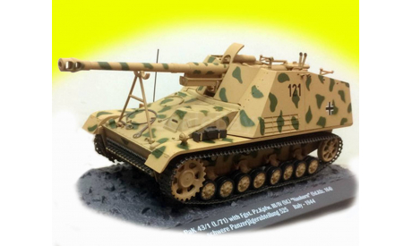 Panzerjager Nashorn SD.KFZ. 164 1/43 танк, масштабные модели бронетехники, scale43, IXO