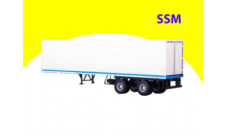 Полуприцеп ОДАЗ-9786 SSM из набора, масштабная модель, Start Scale Models (SSM), scale43