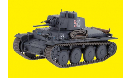 Pz.Kpfw 38(t) Ausf.F 7 Pz.Div. Вязьма, масштабные модели бронетехники, scale43, IXO