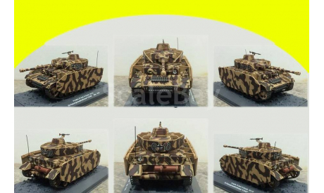 Pz.Kpfw.IV Ausf.H Sd.Kfz.161/2 танк, масштабные модели бронетехники, IXO, Krupp, scale43