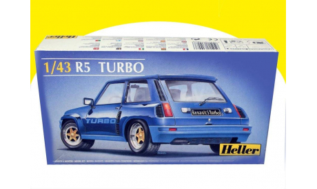 Renault R5 Turbo kit, масштабная модель, 1:43, 1/43, Heller