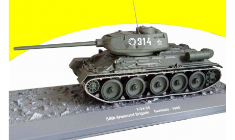 Т-34/85, Altaya, масштабные модели бронетехники, 1:43, 1/43, IXO