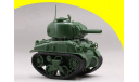 World War Toons Sherman U.S. Medium Tank M4A1, сборная модель, ’ 1/43’, отличный подарок и детям и взрослым!, сборные модели бронетехники, танков, бтт, scale43