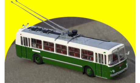 ЗИУ 5 бело-зелёный ClassicBus, масштабная модель, scale43