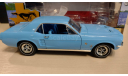 1/18 1967 Ford Mustang Bluebonnet special (Greenlight), масштабная модель, Greenlight Collectibles, scale18