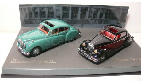 Jaguar MK VII  1955/Jaguar MK V 1950, масштабная модель, Neo Scale Models, scale43