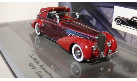 Delage 1939 D8-120 Cabriolet, масштабная модель, Minichamps, scale43