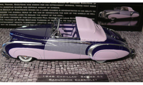 Cadillac 1948 Series 62 Sauoutchik, масштабная модель, Minichamps, scale43