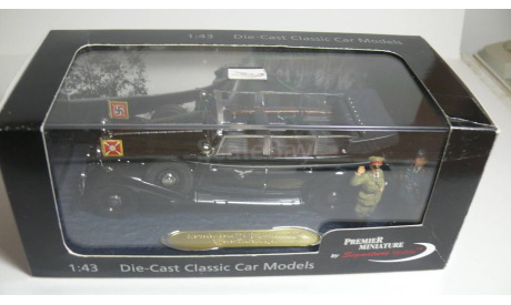 Mersedes_Benz 770 ’Grosser’ ген.ставка Люфтваффе, масштабная модель, Mercedes-Benz, Signature, 1:43, 1/43