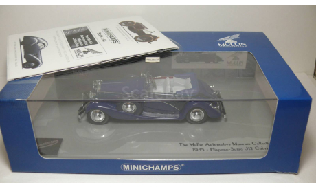 Hispano Suiza J12 1935, масштабная модель, Hispano-Suiza, Minichamps, scale43