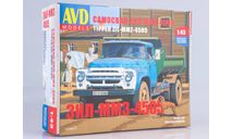 ЗИЛ-ММЗ-4505 самосвал, сборная модель автомобиля, AVD Models, scale43