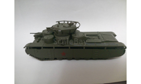 Т-35, журнальная серия Русские танки (GeFabbri) 1:72, scale72