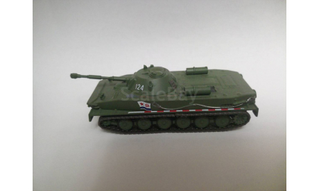 ПТ-76, журнальная серия Русские танки (GeFabbri) 1:72, scale72