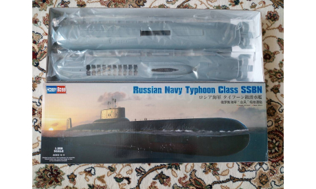 Подводная лодка Russian Navy Typhoon Class SSBN 1:350, сборные модели кораблей, флота, Hobby Boss, scale0