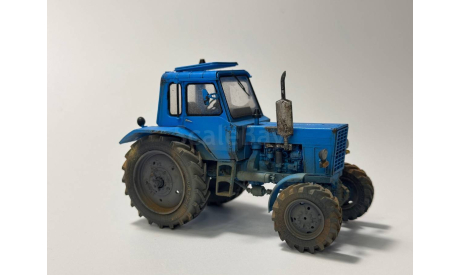 МТЗ -80/82 с полным приводом КИТ, масштабная модель трактора, scale43