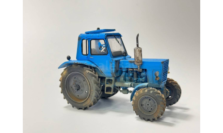 МТЗ -80/82 с полным приводом КИТ, масштабная модель трактора, scale43