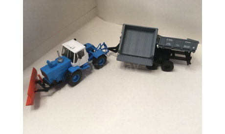 ММЗ-771б (ПТС-9), масштабная модель трактора, Собственное производство, 1:43, 1/43