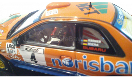 Subaru Impreza WRX STI Rally German 2000 WRC (AUTOart) 1:43, масштабная модель, 1/43