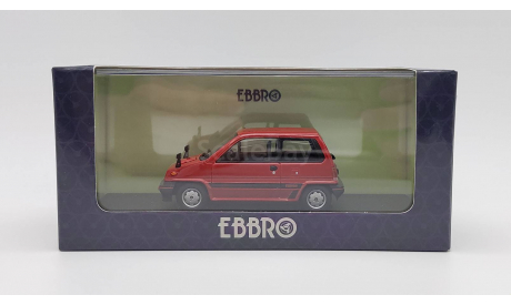 Honda City 1982 AA 1.2 Turbo [EBBRO] 1/43, масштабная модель, scale43