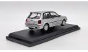 Toyota Starlet 1986 EP71 Turbo-S Gray [DISM, Японская журнальная серия] 1/43, масштабная модель, 1:43