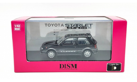 Toyota Starlet 1988 EP71 Turbo S [DISM] 1/43, масштабная модель, 1:43