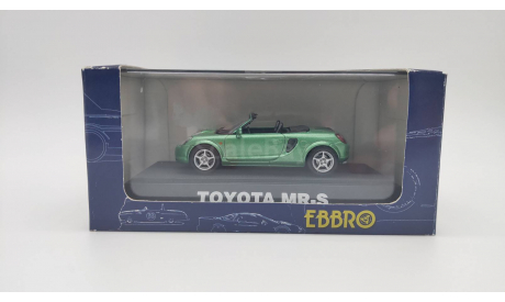 Toyota MR-S 1999 ZZW30 [EBBRO] 1/43, масштабная модель, 1:43