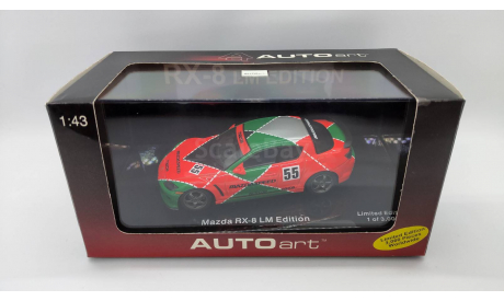 Mazda RX-8 2004 SE3P Mazdaspeed LM Edition (787B LM Livery) [AUTOart] 1/43, масштабная модель, 1:43