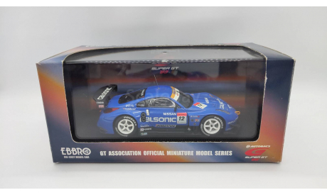 Nissan Fairlady Z 2005 Z33 Super GT #12 Calsonic Impul Z [EBBRO] 1:43, масштабная модель, 1/43