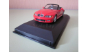 BMW Z3 1997 масштабная модель Minichamps 1/43, масштабная модель, 1:43