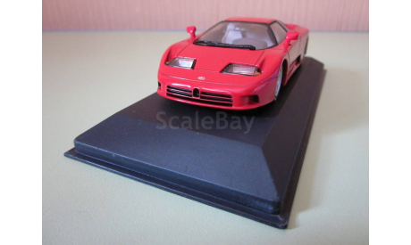 Bugatti EB110 масштабная модель Minichamps 1/43, масштабная модель, 1:43
