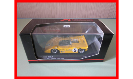 McLaren M8A 1968 масштабная модель Minichamps 1/43, масштабная модель, 1:43