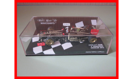 Lotus F1 Team K. Raikkonen Showcar 2012 Minichamps 1/43, масштабная модель, 1:43