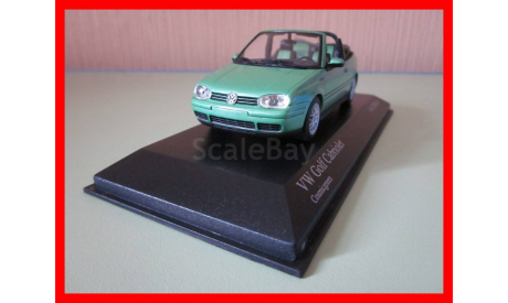 Volkswagen Golf Cabriolet 1999 масштабная модель Minichamps 1/43, масштабная модель, 1:43