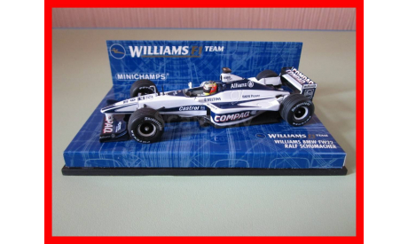 Williams F1 FW22 масштабная модель Minichamps 1/43, масштабная модель, 1:43