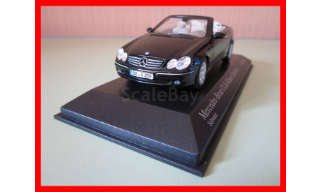 Mercedes-Benz CLK Cabriolet масштабная модель Minichamps 1/43, масштабная модель, 1:43