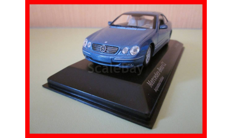 Mercedes-Benz CL 1999 масштабная модель Minichamps 1/43, масштабная модель, 1:43