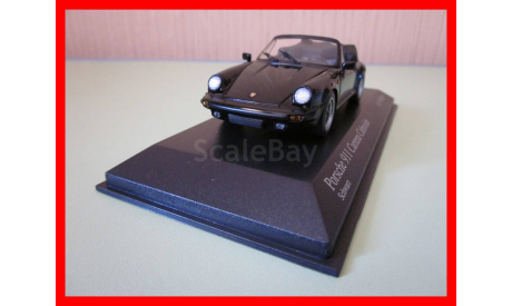 Porsche 911 Carrera Cabriolet 1983 масштабная модель Minichamps 1/43, масштабная модель, 1:43