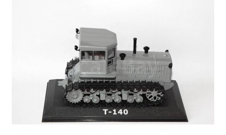 Т-140, Тракторы 40, серый, масштабная модель трактора, 1:43, 1/43, Тракторы. История, люди, машины. (Hachette collections)