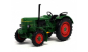 DEUTZ D 8005 A, Тракторы 84, зеленый, масштабная модель трактора, 1:43, 1/43, Тракторы. История, люди, машины. (Hachette collections)