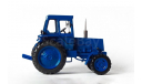 ЛТЗ-55А (1991), Тракторы 44, синий, масштабная модель трактора, 1:43, 1/43, Тракторы. История, люди, машины. (Hachette collections)