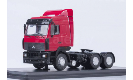 МАЗ-6430 седельный тягач (со спойлером), масштабная модель, Start Scale Models (SSM), scale43
