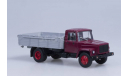 ГАЗ-3307 (двигатель ЗМЗ-513) Выставочный, дерев. борт (темно-красный), масштабная модель, 1:43, 1/43, Автоистория (АИСТ)