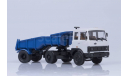 МАЗ-5432 с полуприцепом МАЗ-5232В, (серый/голубой), масштабная модель, 1:43, 1/43, Автоистория (АИСТ)