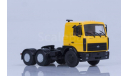 Масштабная модель МАЗ-6422 седельный тягач (поздняя кабина, желтый) /откидывающаяся кабина/, масштабная модель, Автоистория (АИСТ), scale43